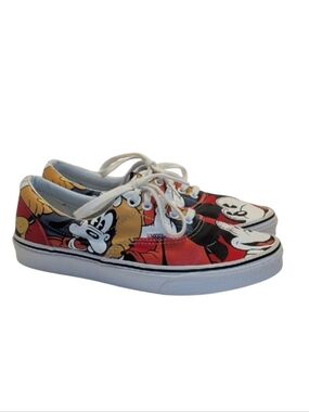 Vans Era Disney Mickey and Friends Sneakers Women's Size 9.5 Men's Size 8